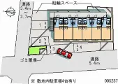 ★手数料０円★名古屋市中村区大秋町２丁目　月極駐車場（LP）